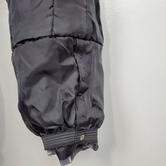 Athletech Kids Gray Black White Plaid Winter Snowpants Size XL (14/16) - Picture 10 of 16